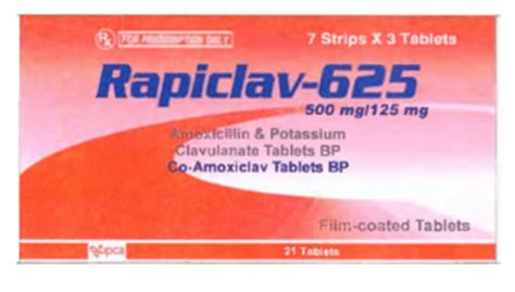 rapiclav 625 syrup